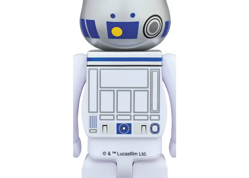 Bearbrick R2-D2 400% White