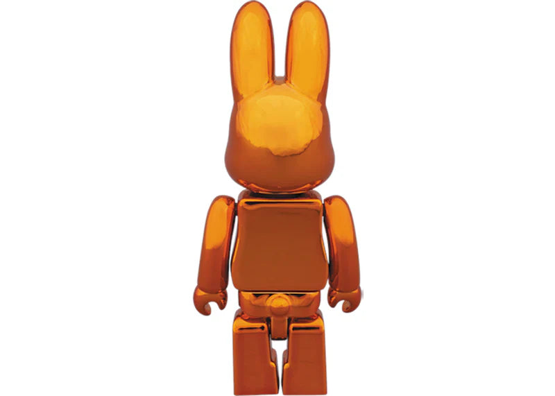 Bearbrick Rabbrick CHROME 100% ORANGE