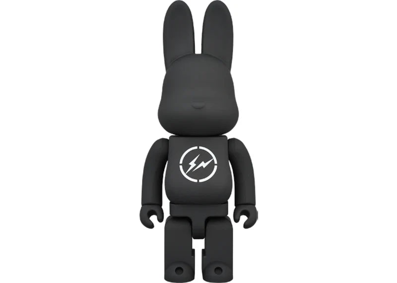 Bearbrick Rabbrick The Conveni x Fragment 400% Black