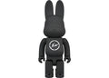 Bearbrick Rabbrick The Conveni x Fragment 400% Black