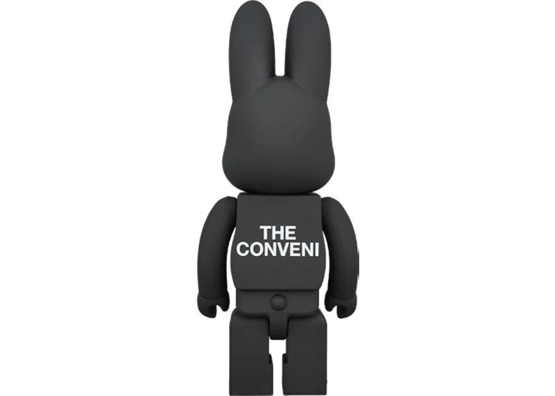Bearbrick Rabbrick The Conveni x Fragment 400% Black