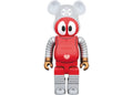 Bearbrick Robocon 400% Red/Grey