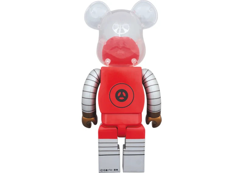 Bearbrick Robocon 400% Red/Grey