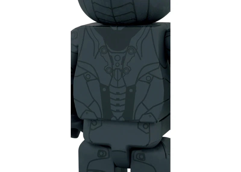 Bearbrick Robocop 3.0 100% Black