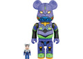 Bearbrick Shinji & Evangelion 100% & 400% Set Purple Multicolor