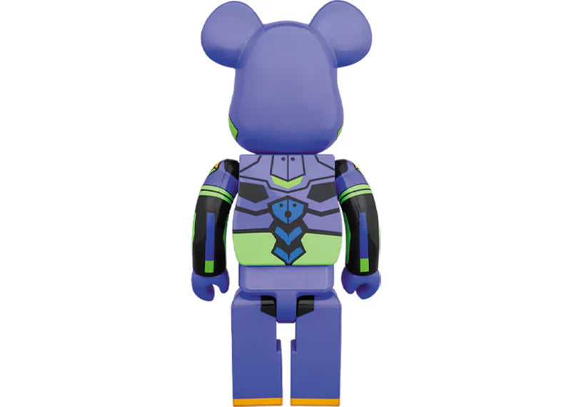 Bearbrick Shinji & Evangelion 100% & 400% Set Purple Multicolor