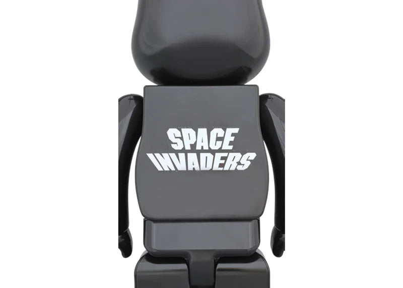 Bearbrick Space Invaders 400% Black