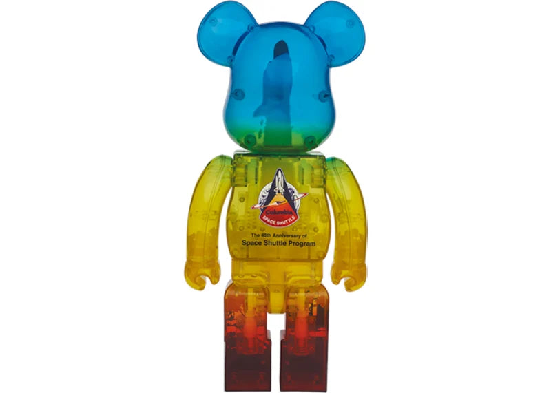 Bearbrick SPACE SHUTTLE LAUNCH Ver. 100% & 400% Set