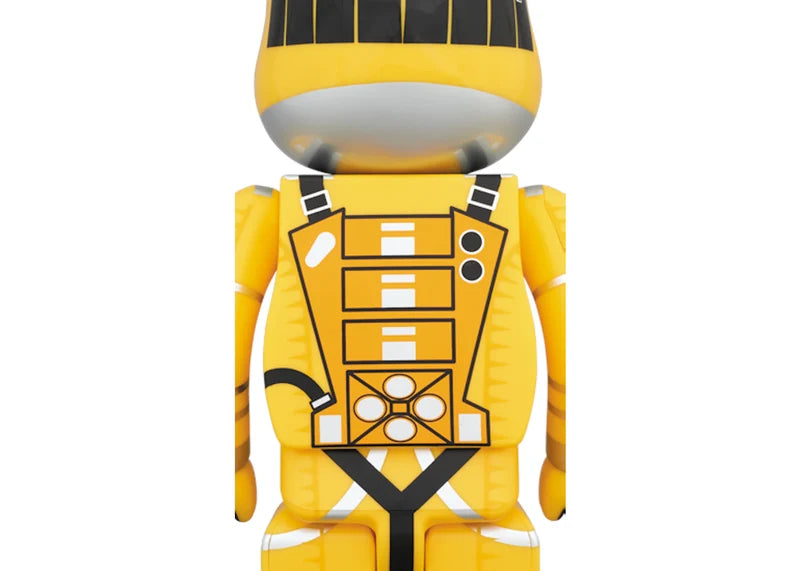 Bearbrick Space Suit Yellow Ver. 100% & 400% Set Yellow