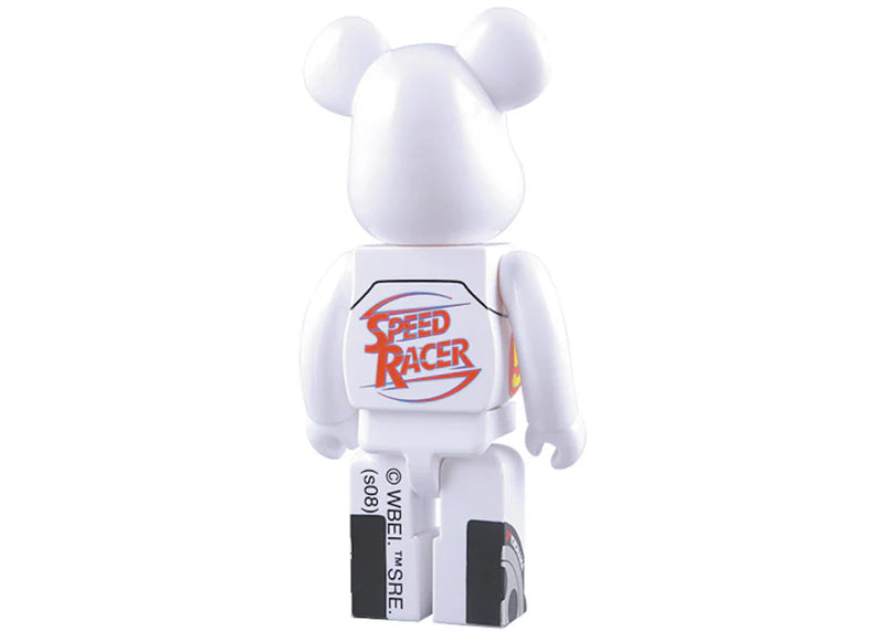 Bearbrick Speed Racer 400% White