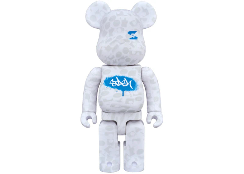 Bearbrick Stash 100% & 400% Set White
