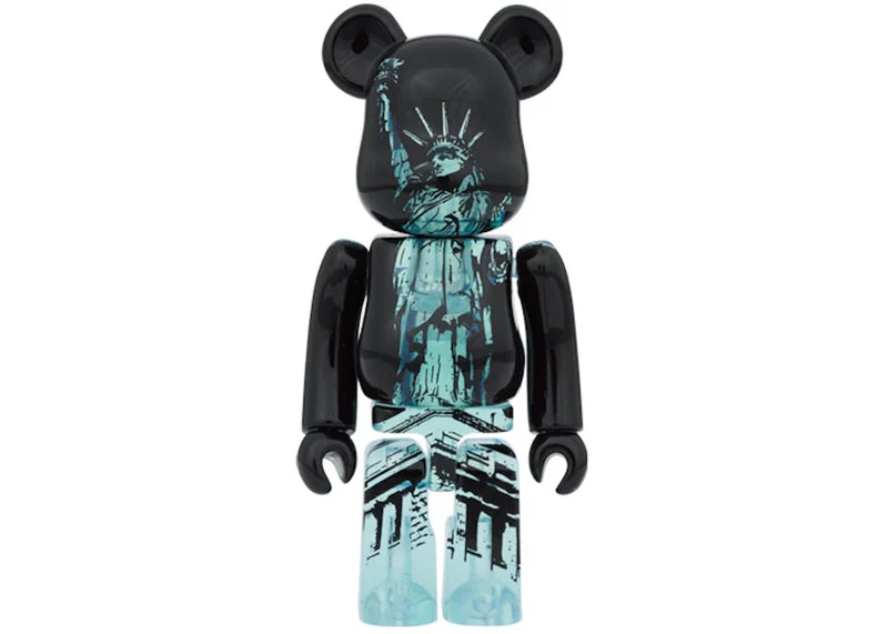 Bearbrick Statue Of Liberty 100% & 400% Set