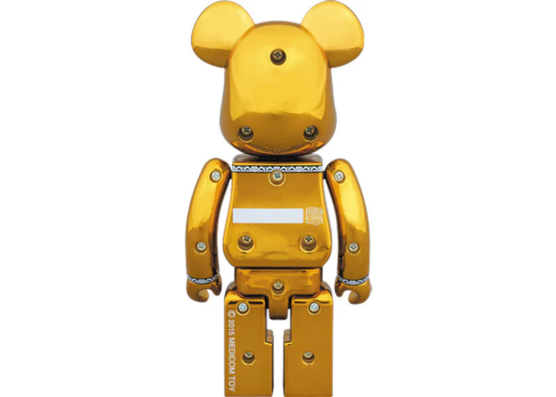 Bearbrick Superalloy CENTURION 200% Gold