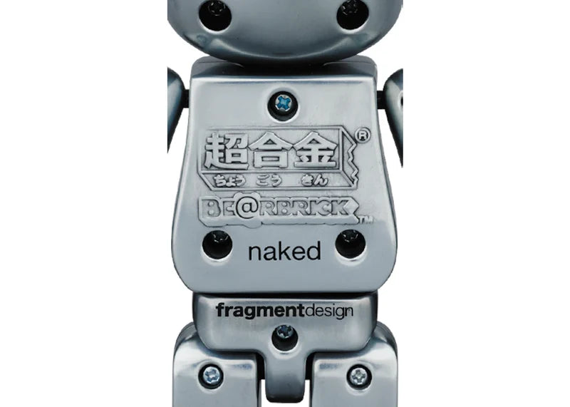 Bearbrick Superalloy Fragment 200% Silver