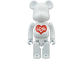 Bearbrick Superalloy LOVE BIANCO 200%