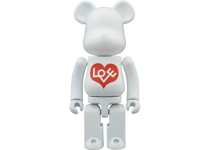 Bearbrick Superalloy LOVE BIANCO 200%