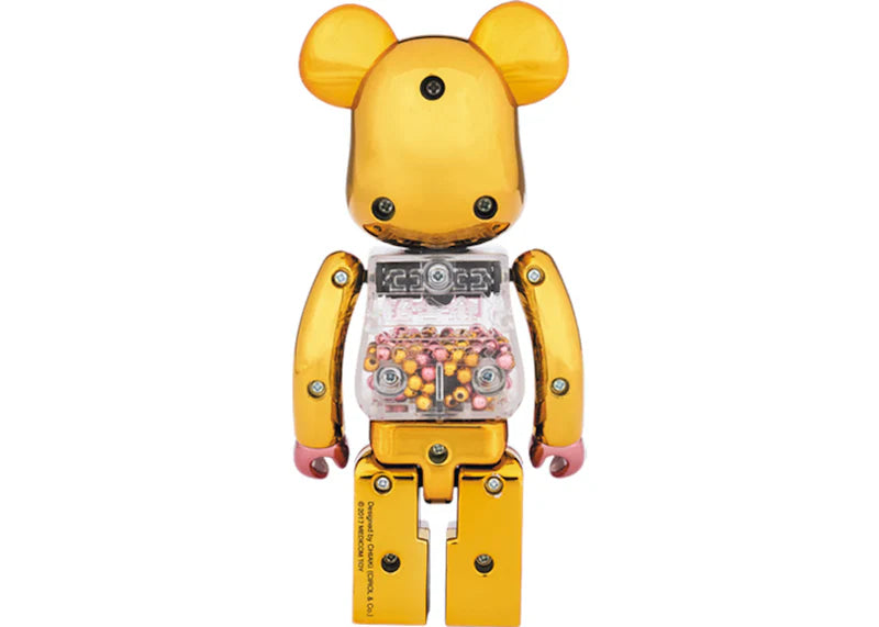 Bearbrick Superalloy My First Bearbrick 200% Set Gold/Pink