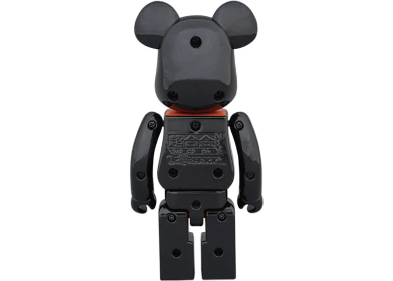 Bearbrick Superalloy Porter 200% Black/Orange