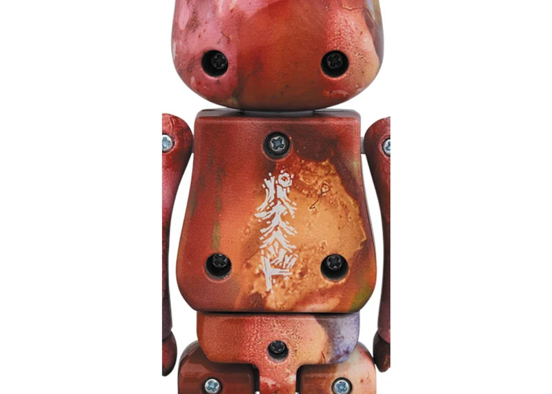 Bearbrick Superalloy Pushead 200% Red
