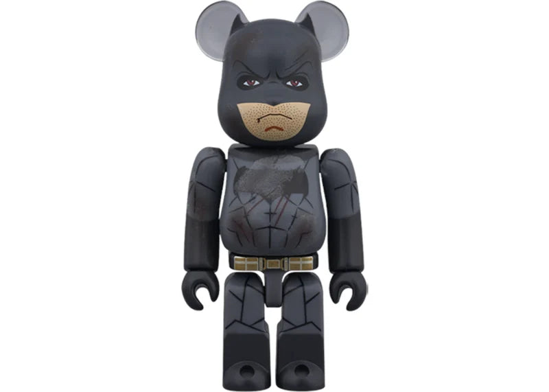 Bearbrick Superman (Heat Vision Ver.) & Batman (Damage Ver.) 100% Multi