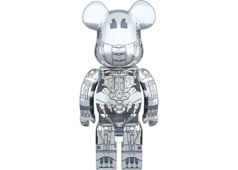 Bearbrick T-800 400% Chrome
