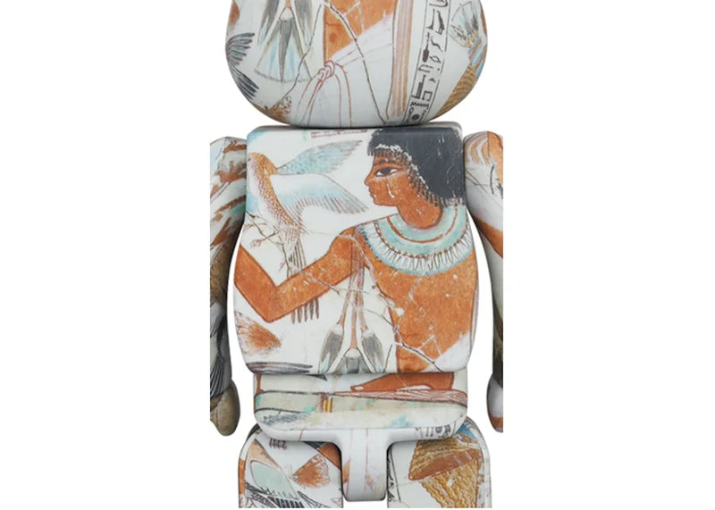 Bearbrick The British Museum (Tomb-Painting of Nebamun) 100% & 400% Set