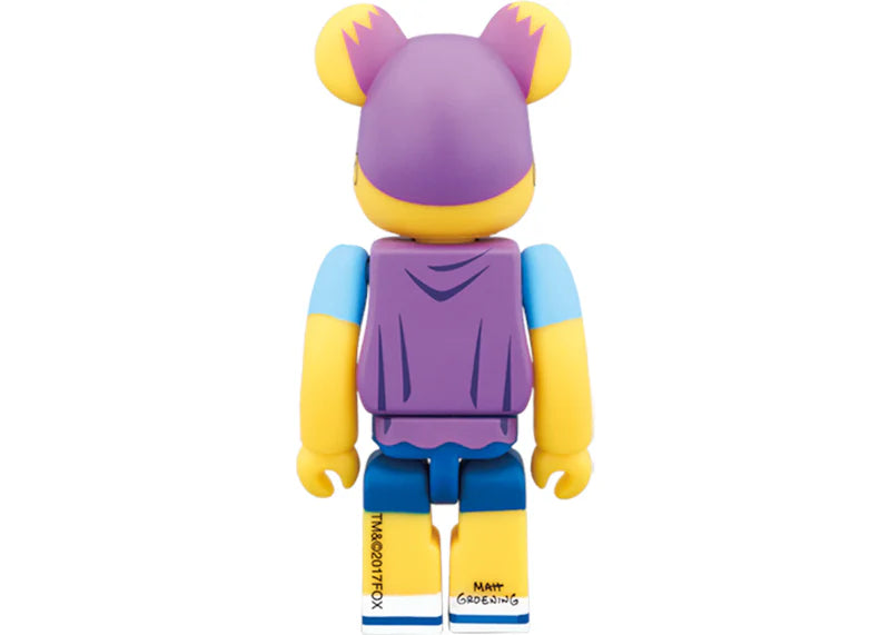 Bearbrick The Simpsons Bartman 100% Yellow