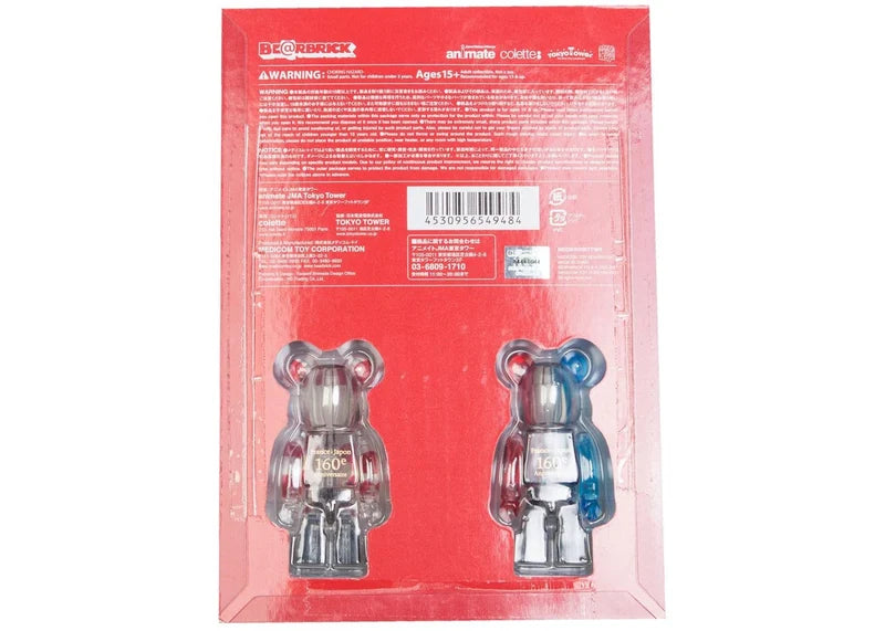 Bearbrick Tokyo Tower And Eiffel Tower Twin Tower Pack 100% Set