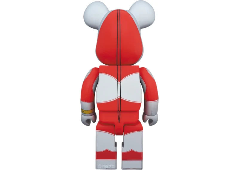 Bearbrick Ultraman Jack 400% Red/Grey