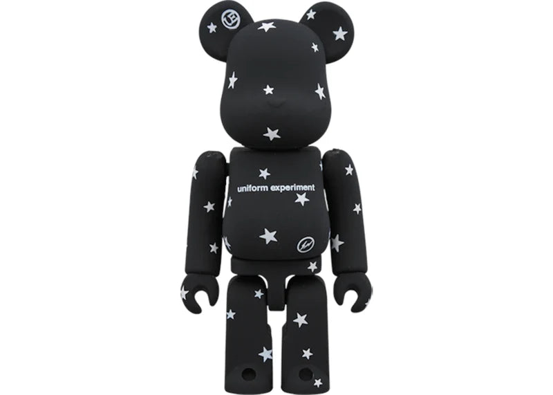 Bearbrick Uniform Experiment 100% & 400% Set Black