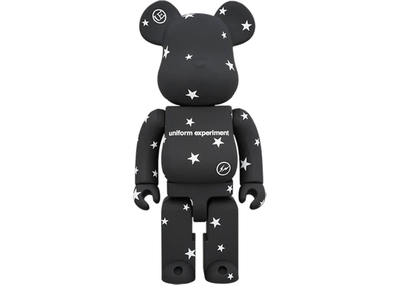 Bearbrick Uniform Experiment 100% & 400% Set Black
