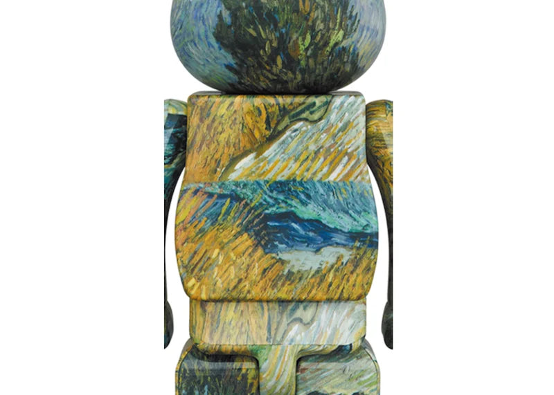 Bearbrick Van Gogh (Country Road in Provence by Night) 100% & 400% Set