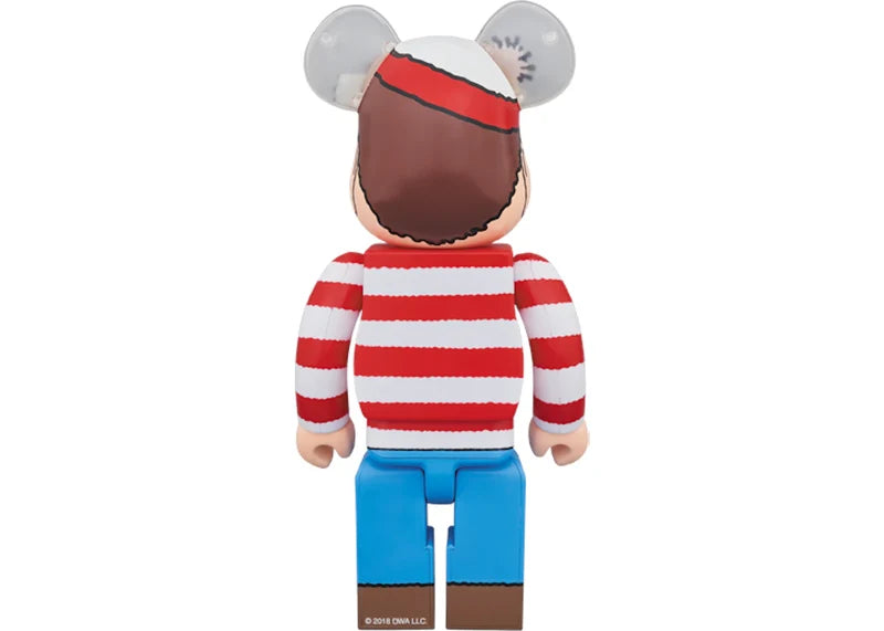 Bearbrick Wally 400% Red/White