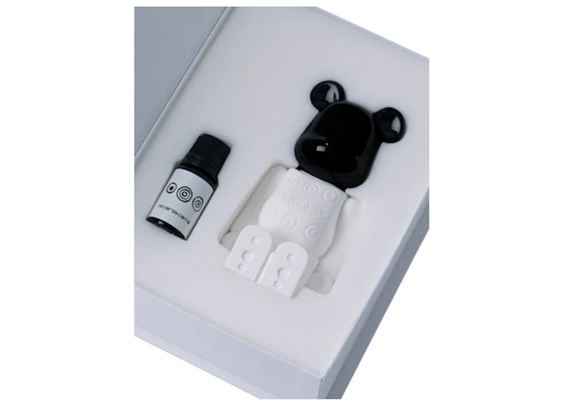 Bearbrick x 10 Corso Como No.10 Circles Aroma Ornament White/Black