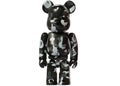 Bearbrick x A Bathing Ape 28th Anniversary Camo #3 100% Black/Grey