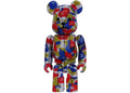Bearbrick x A Bathing Ape 28th Anniversary Camo #4 100% Blue/Red