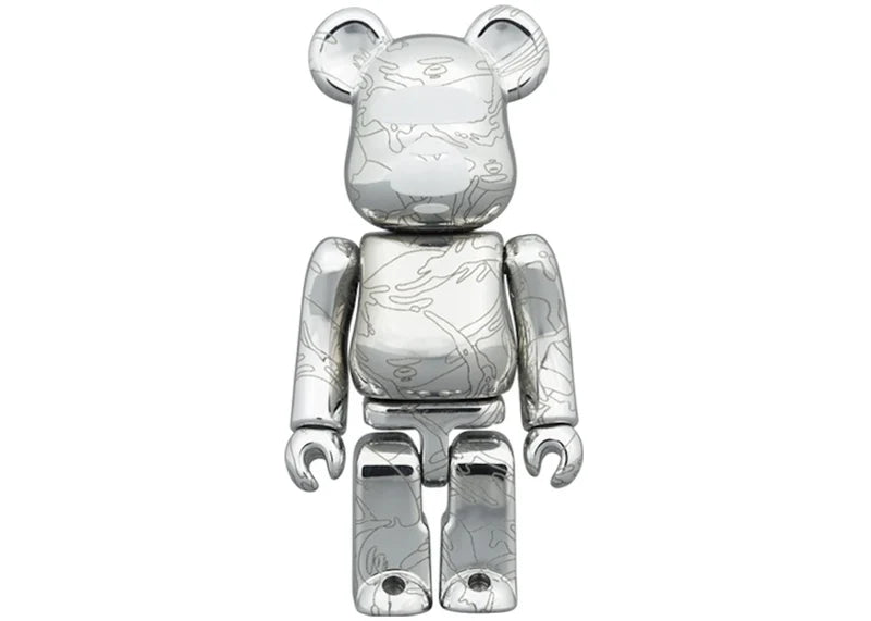 Bearbrick x AAPE by A Bathing Ape 10th Anniversary 100% & 400% Set