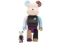 Bearbrick x Albino & Preto A&P 100% & 400% Set