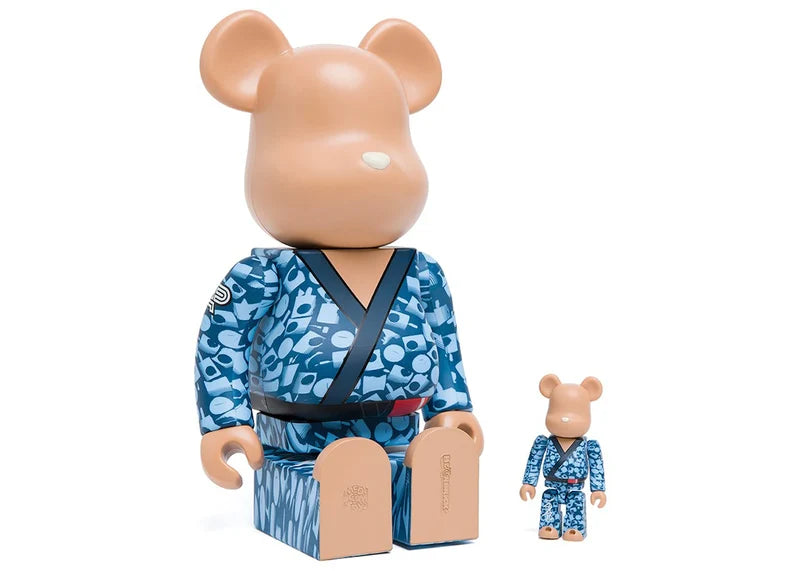 Bearbrick x ALBINO & PRETO x STASH 100% & 400% Set