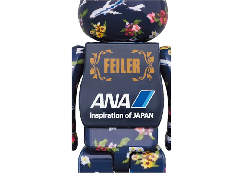 Bearbrick x ANA Original x FEILER (ANA ANA My Diary) 100% & 400% Set