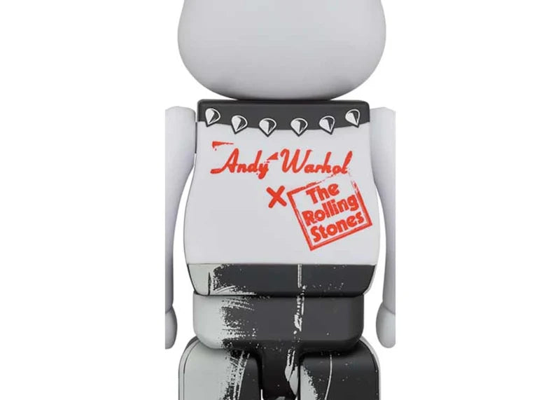 Bearbrick x Andy Warhol x The Rolling Stones (Sticky Fingers) 100% & 400% Set