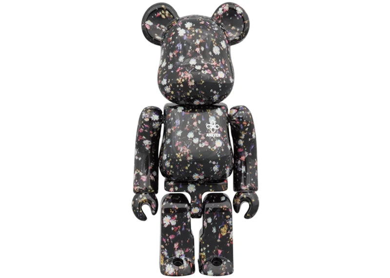 Bearbrick x Anever 100% & 400% Set Black