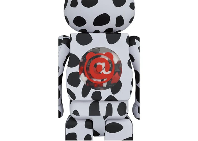 Bearbrick x atmos Dalmatian 100% & 400% Set