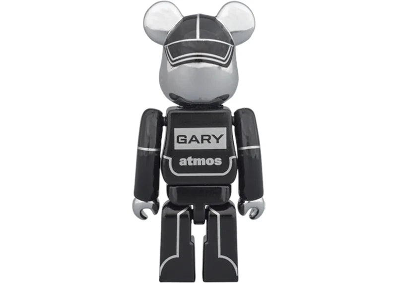 Bearbrick x Atmos Gary 100% Black