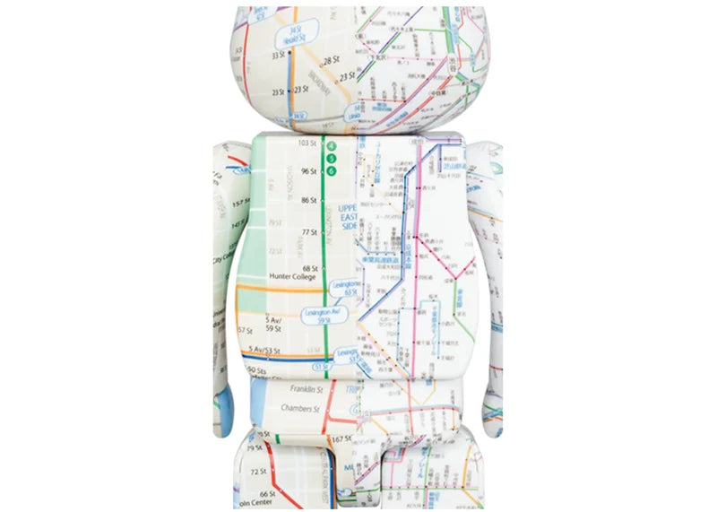 Bearbrick x atmos Subway 100% & 400% Set