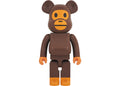 Bearbrick x Bape Baby Milo 1000% Brown