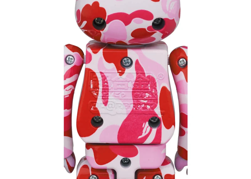Bearbrick x BAPE Camo 200% Pink