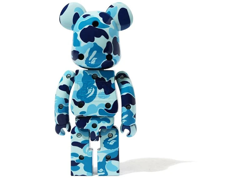 Bearbrick x BAPE Medicom Toy ABC Camo Chogokin 200% Blue