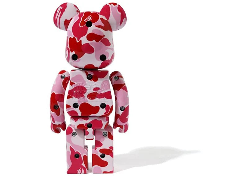 Bearbrick x BAPE Medicom Toy ABC Camo Chogokin 200% Pink