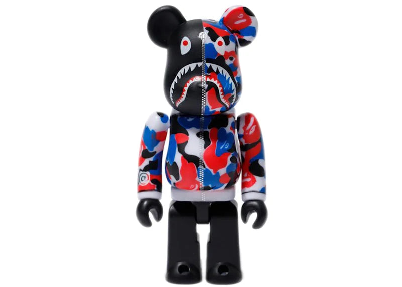 Bearbrick x Bape Shark London Store 100% & 400% Set